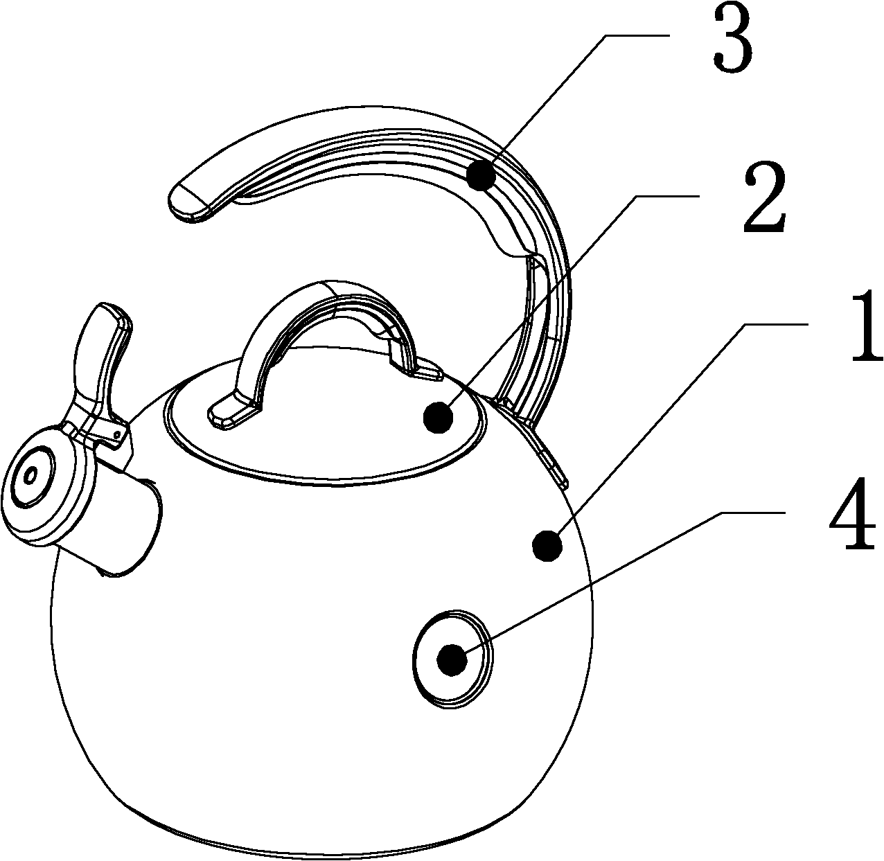 Water jug with thermal caution block