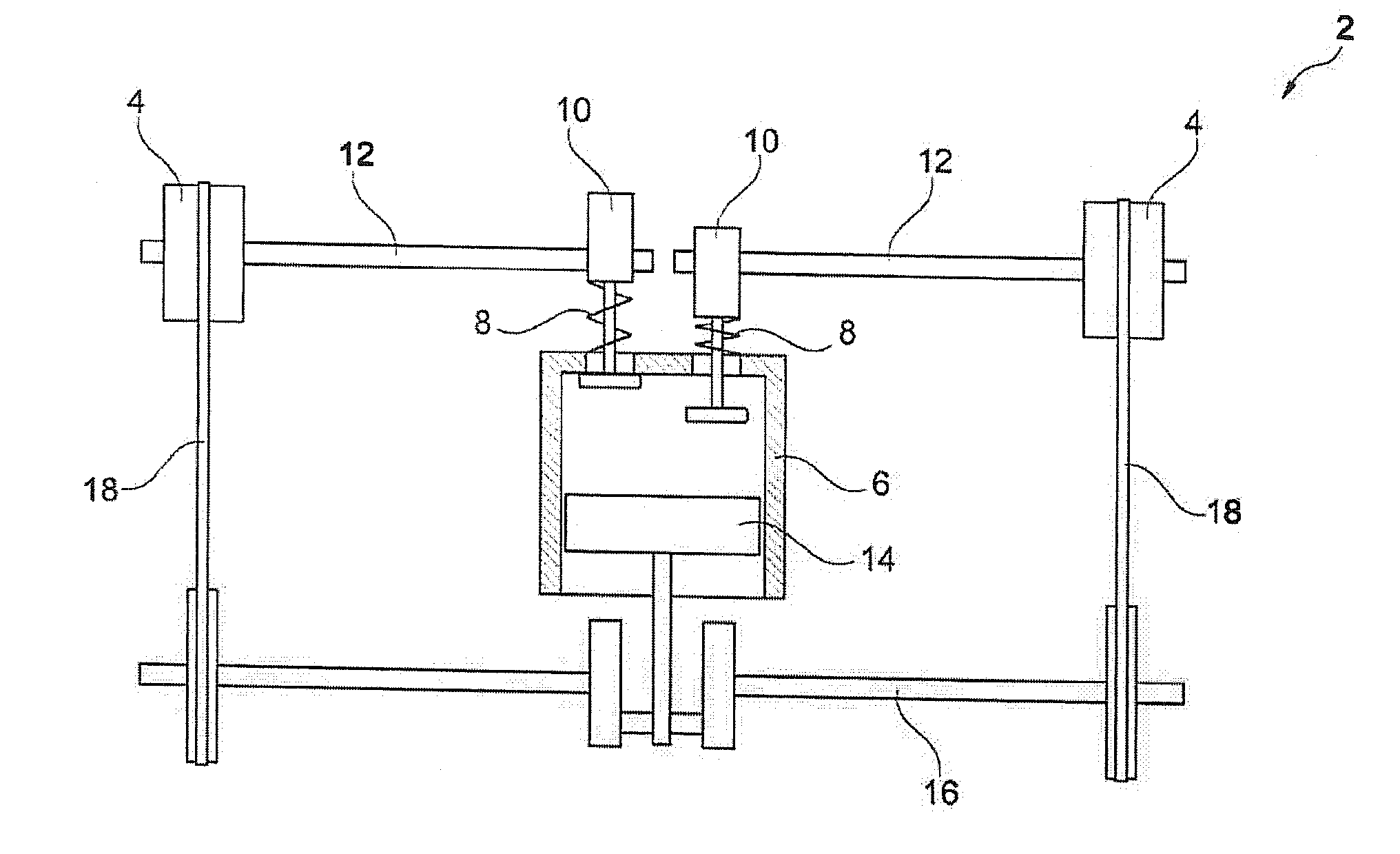 Camshaft adjusting device