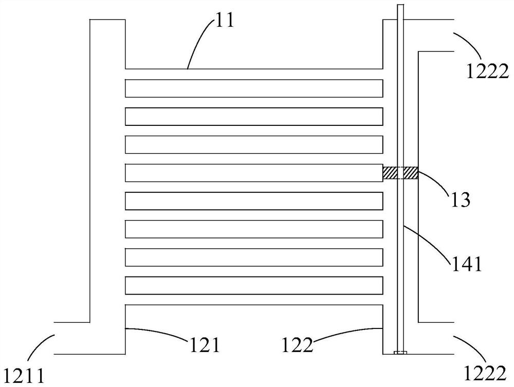 Radiating device, radiating system and automobile