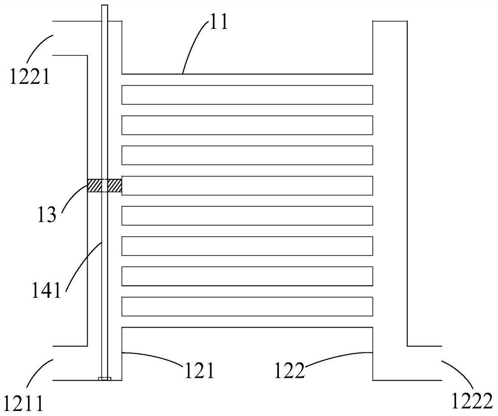 Radiating device, radiating system and automobile