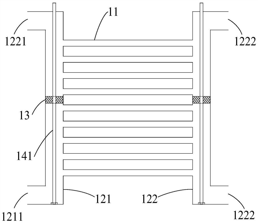 Radiating device, radiating system and automobile