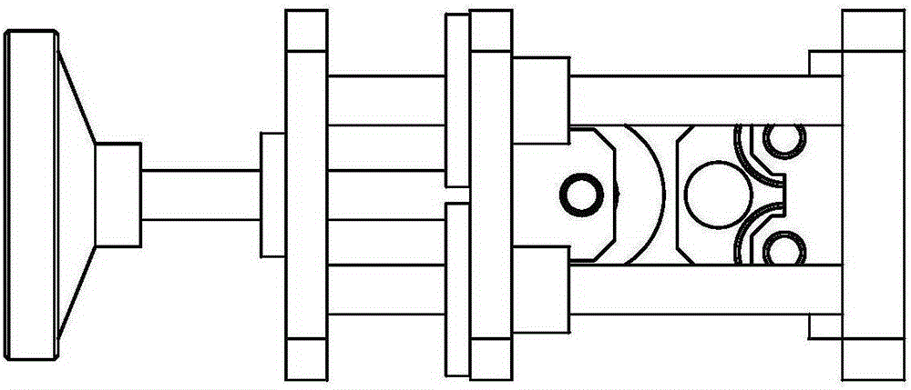 Insulation adhesive force sample radial cutting device