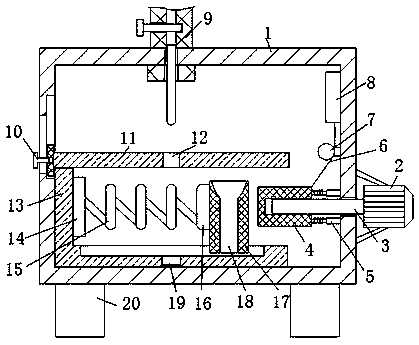 A spring installation tool for variable oil pump