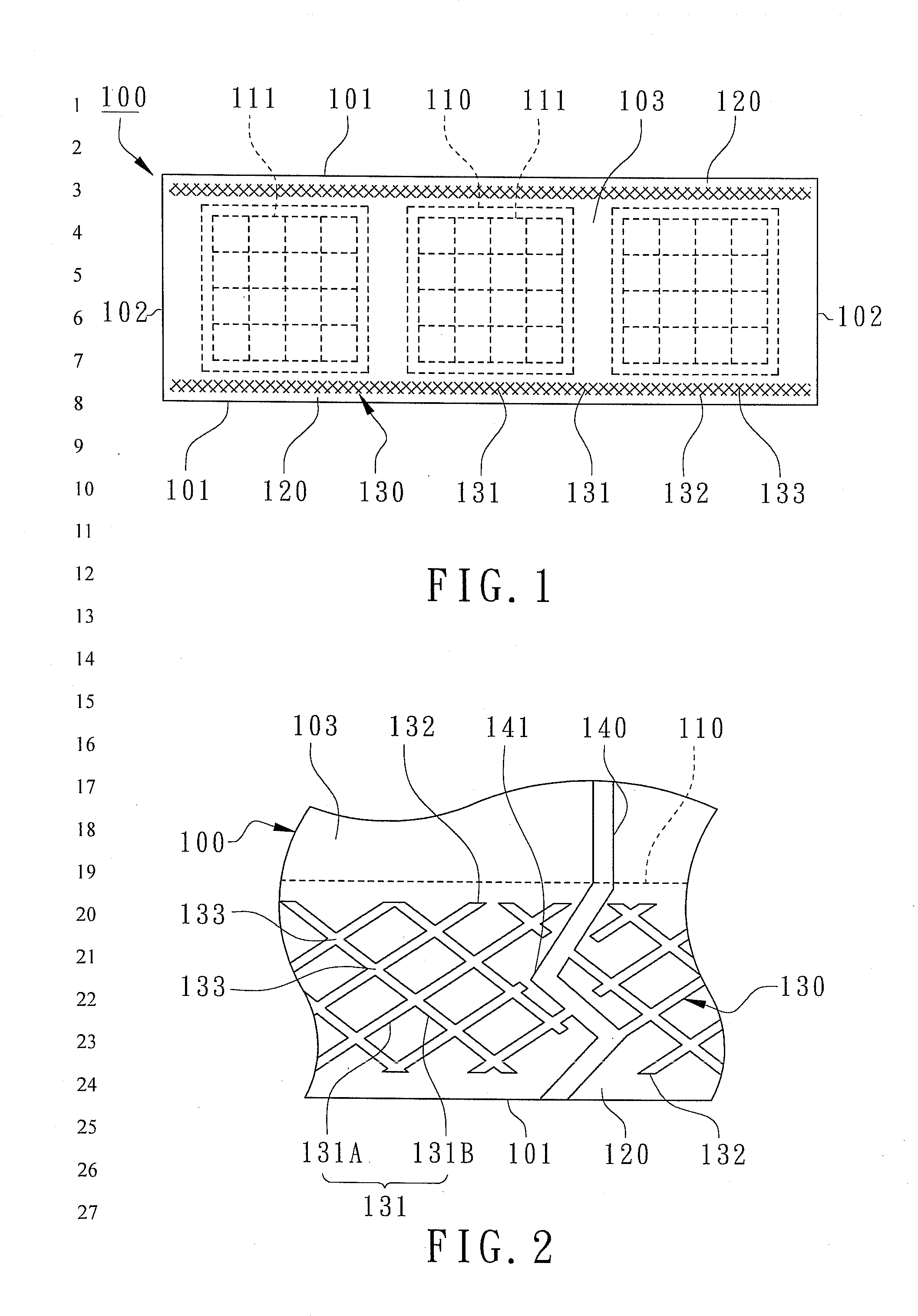 Substrate strip for semiconductor packages