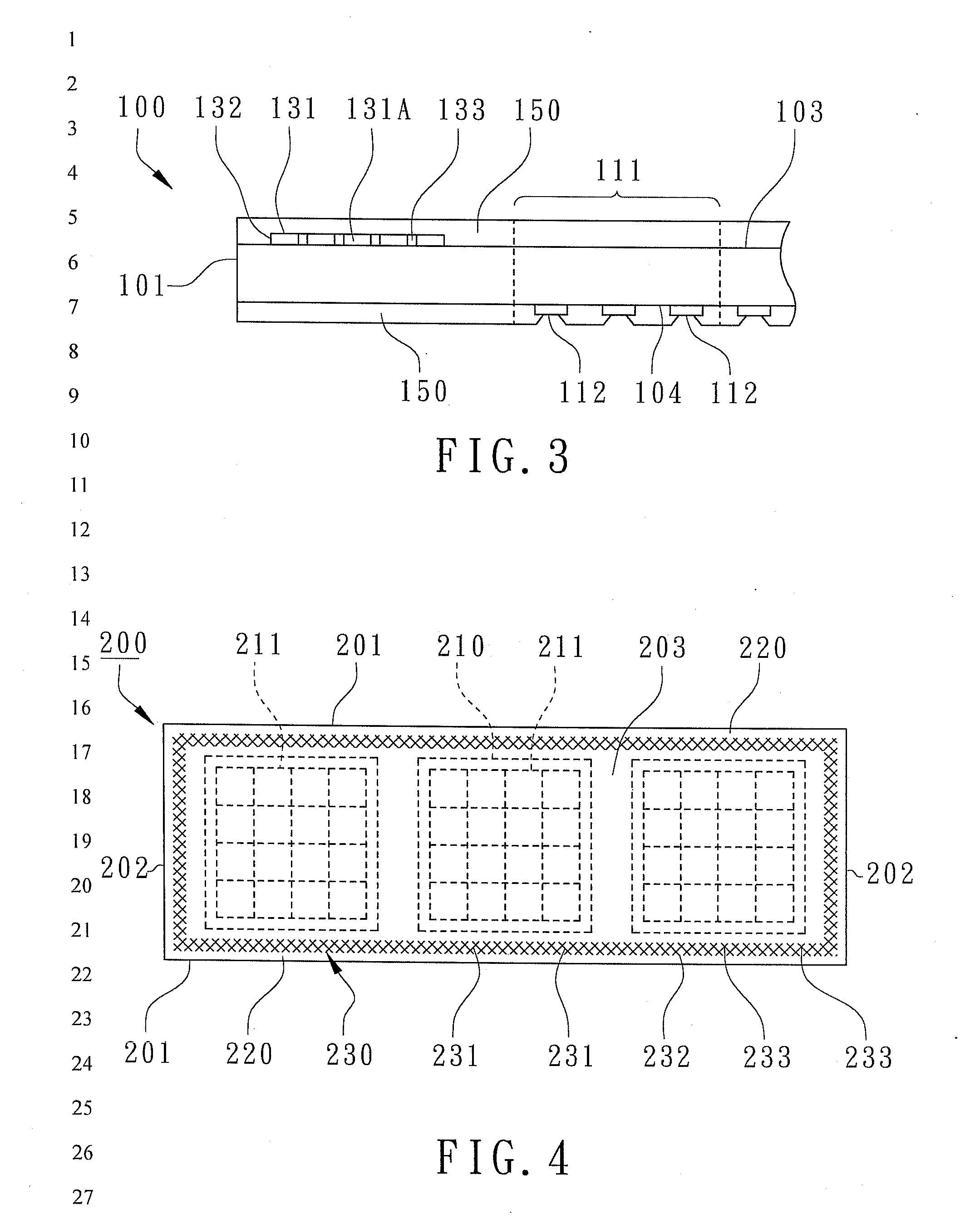 Substrate strip for semiconductor packages