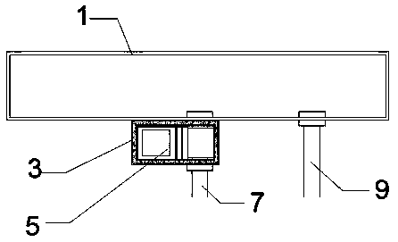 Mute type computer heat dissipation device special for computer