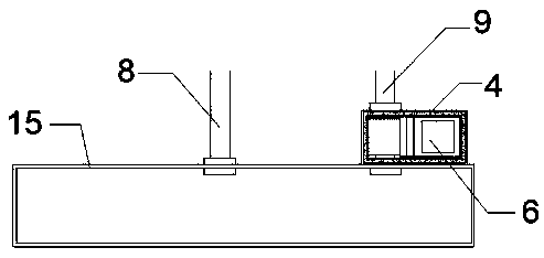 Mute type computer heat dissipation device special for computer