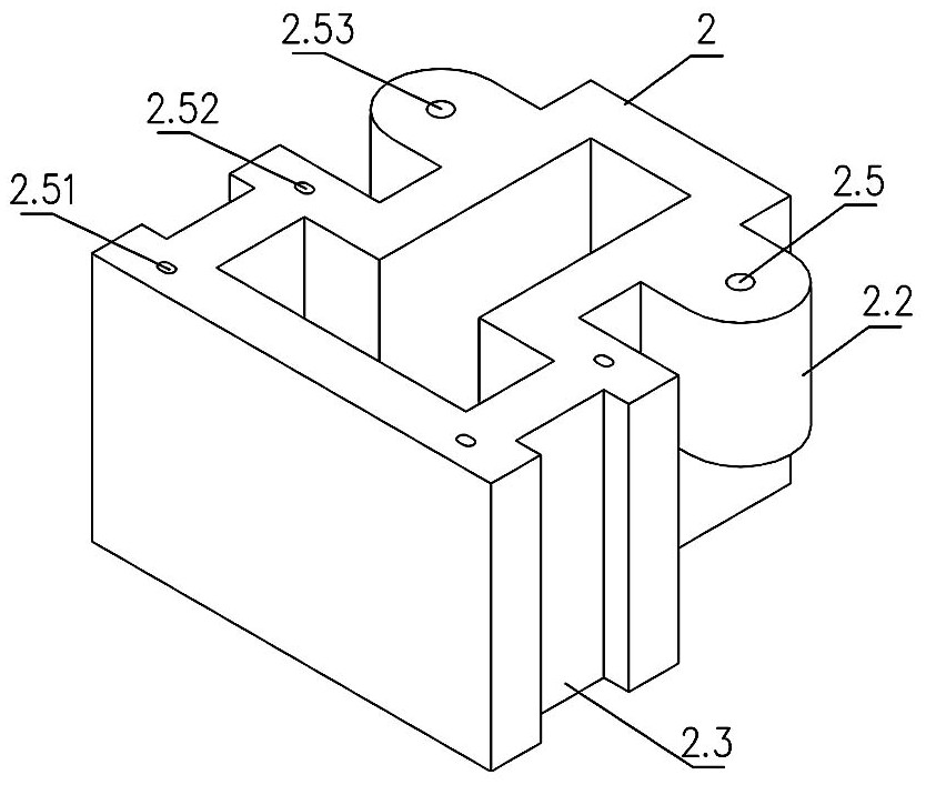 Construction method of chain-lock ecological block retaining wall
