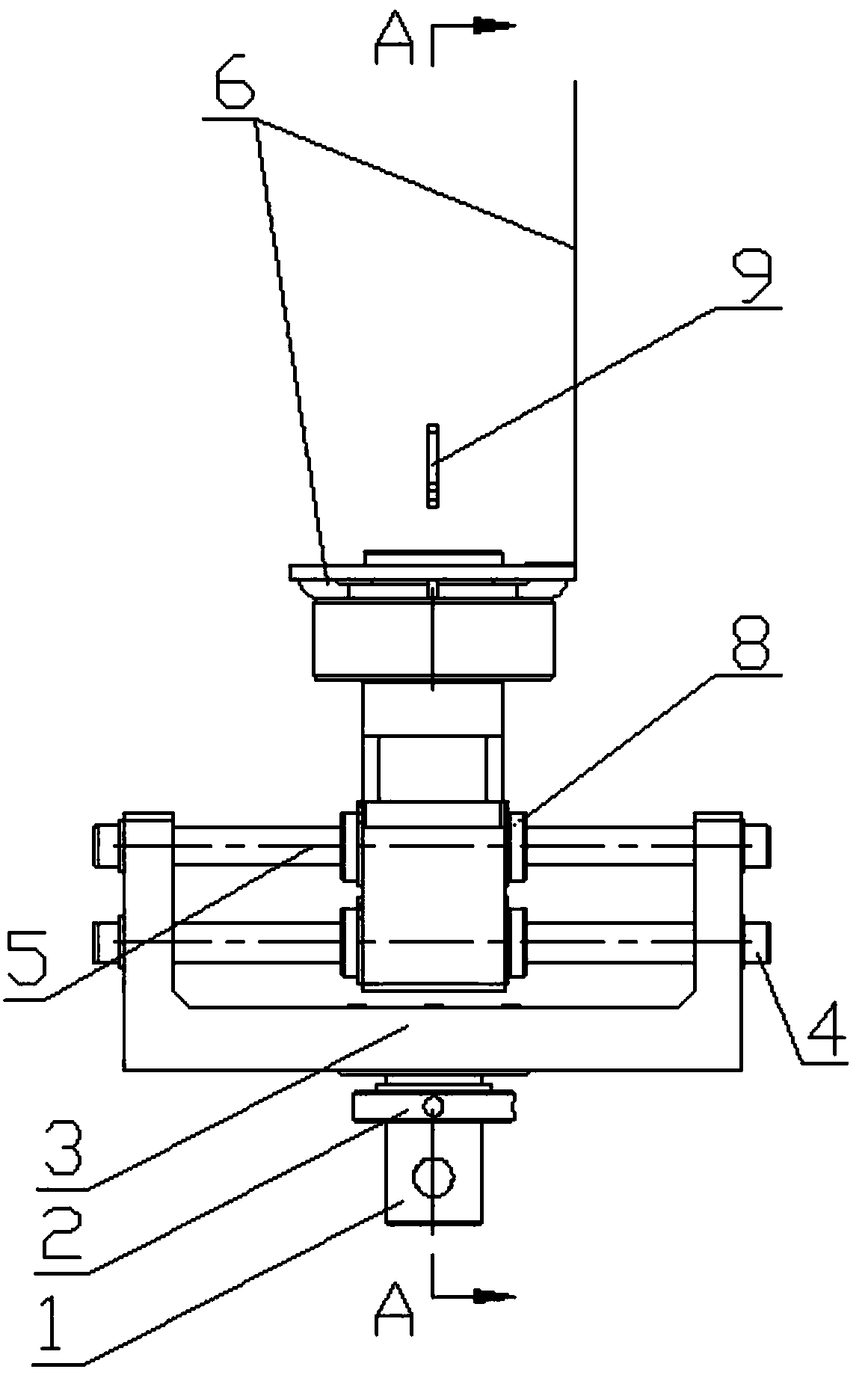 Tensile stripping clamp for glued annular cover of automobile