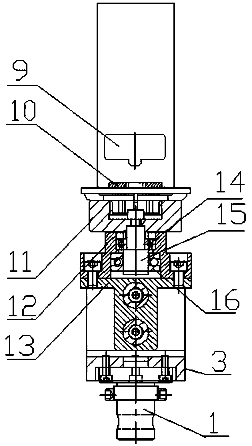 Tensile stripping clamp for glued annular cover of automobile