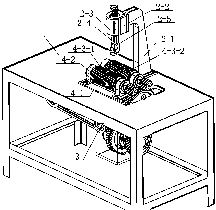 A special cutting mechanism for cylindrical pieces