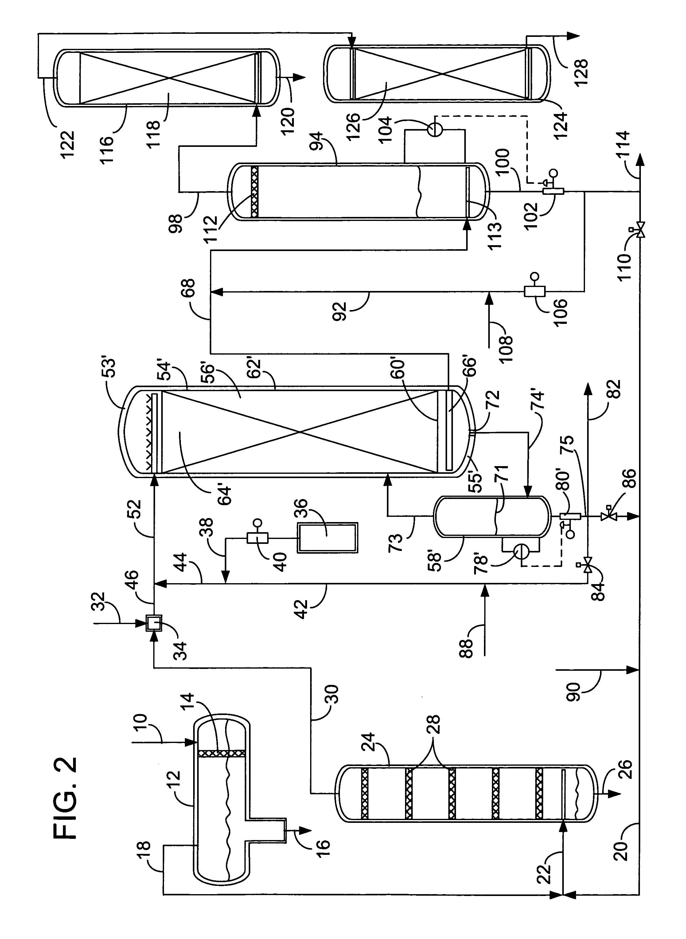 Reactor and process for mercaptan oxidation and separation in the same vessel