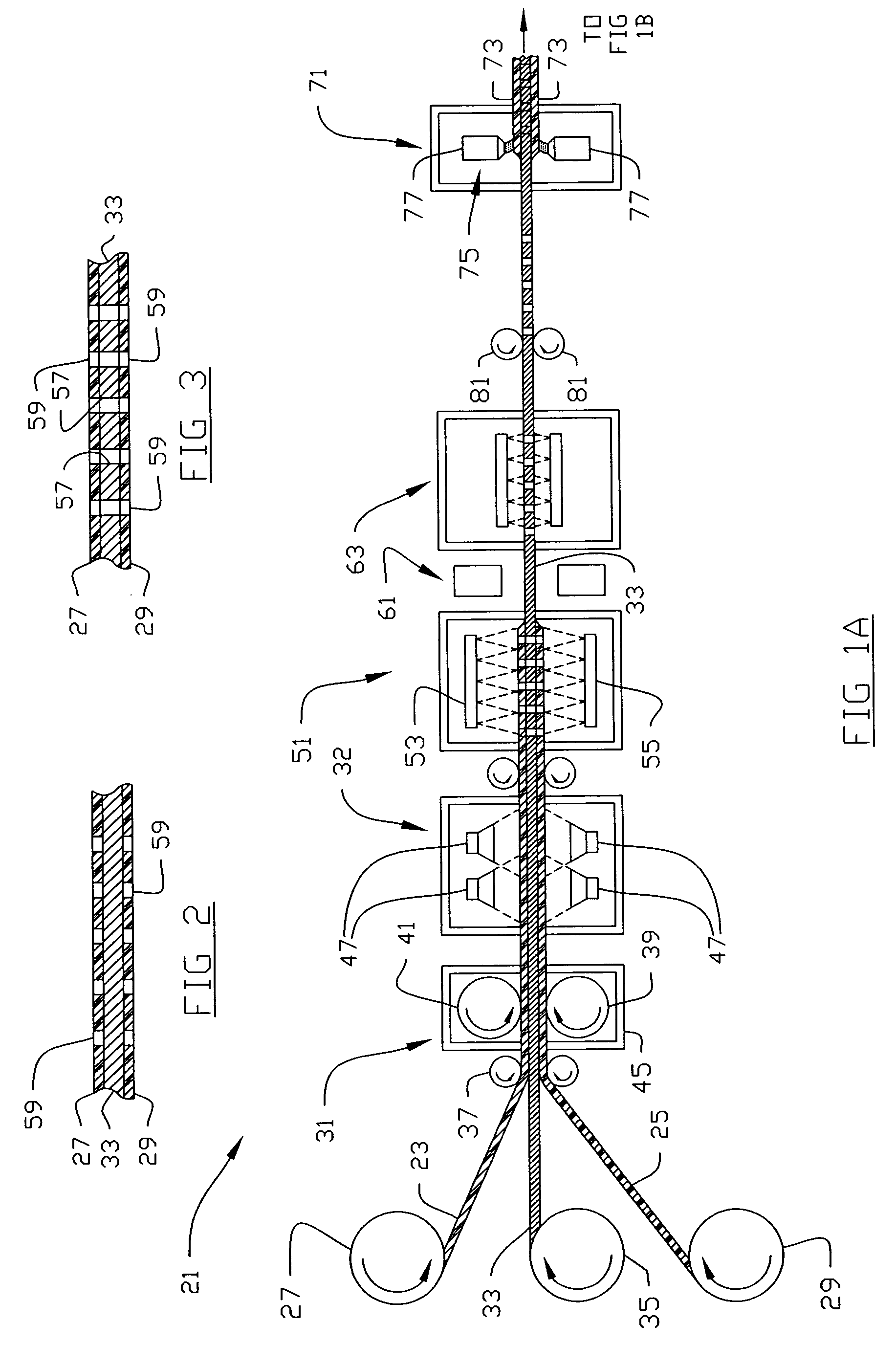 Apparatus and method for making circuitized substrates having photo-imageable dielectric layers in a continuous manner