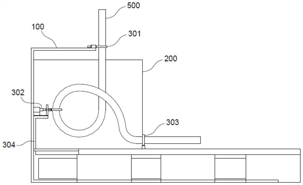 Wire arrangement device for power distribution cabinet