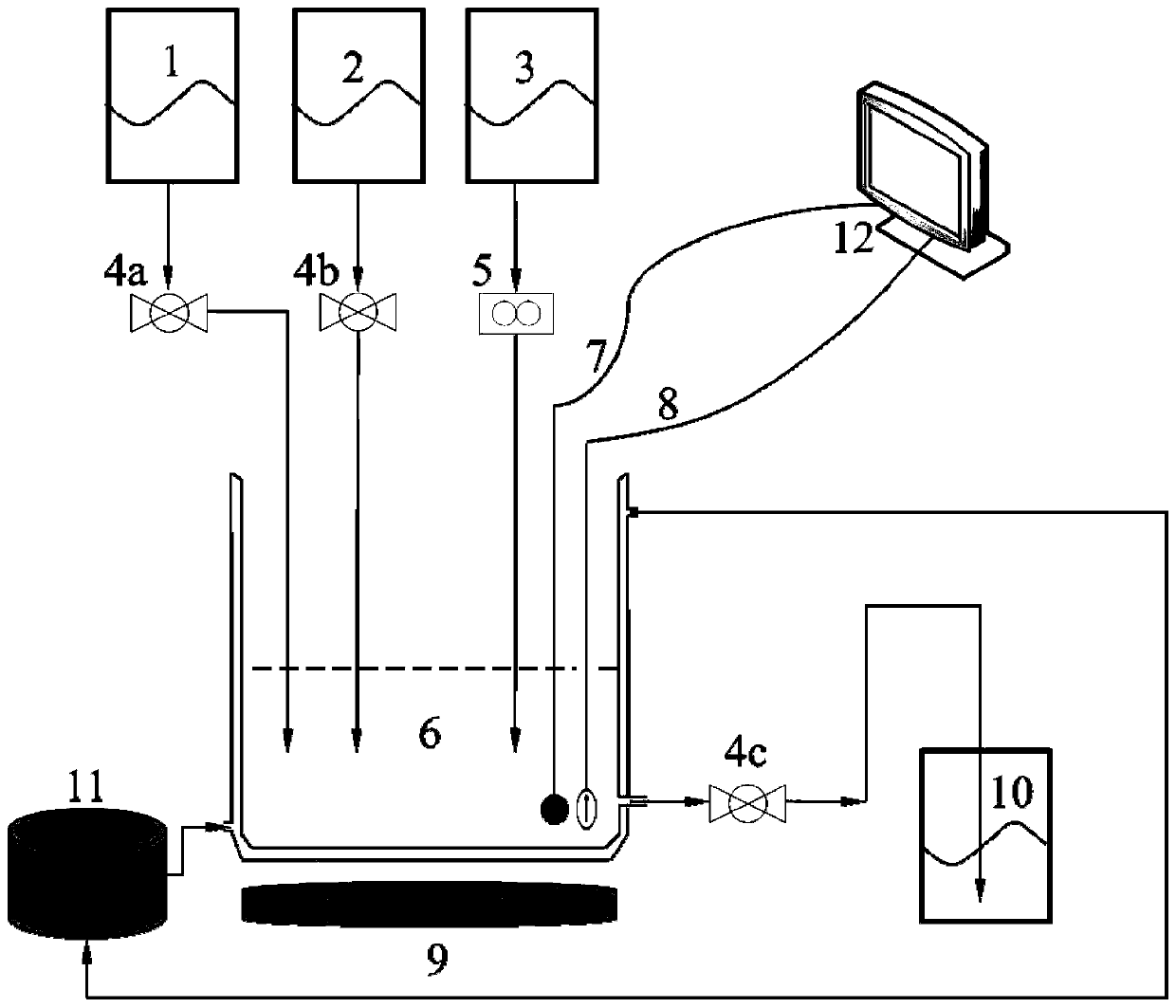 Heavy metal bioavailability testing device and method for simulating human gastric digestion characteristics