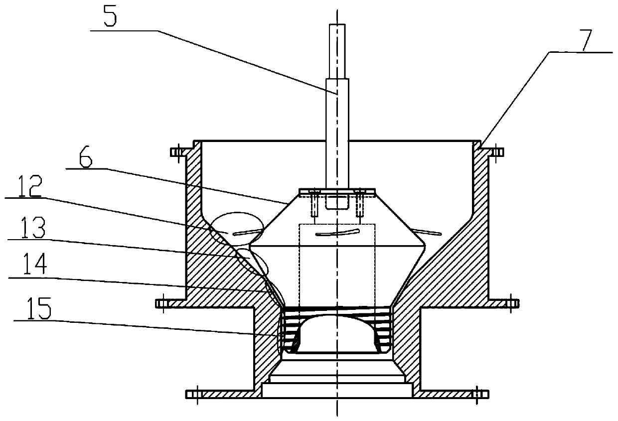 Adjustable precise crushing and grinding module