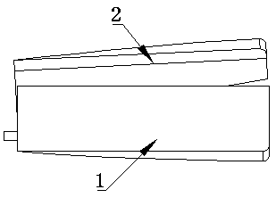 Posterior lumbar interbody fusion device and using method