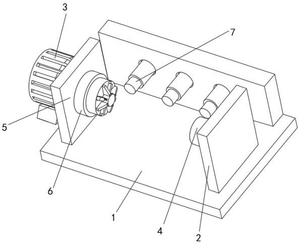 Numerical control machine tool with clamping tip