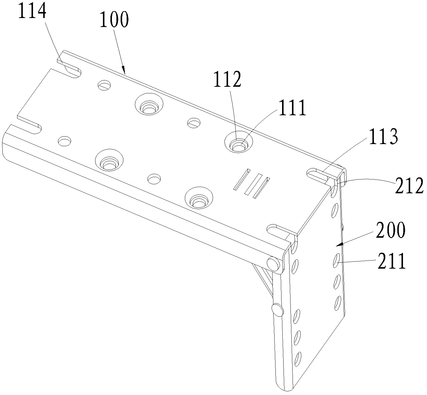 Installation support and lamp comprising the same