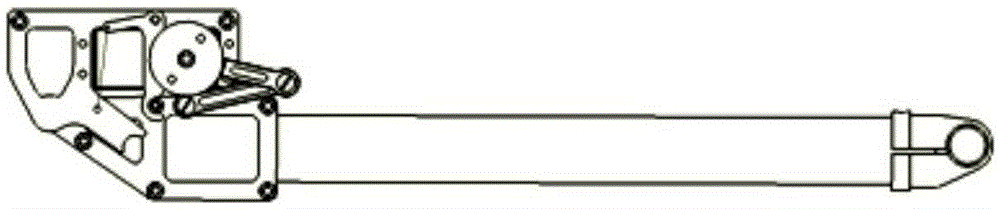 Electrically retractable landing gear and its operating method