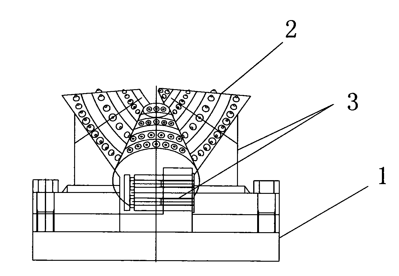 Cutter of comprehensive mechanized rock tunnel boring machine