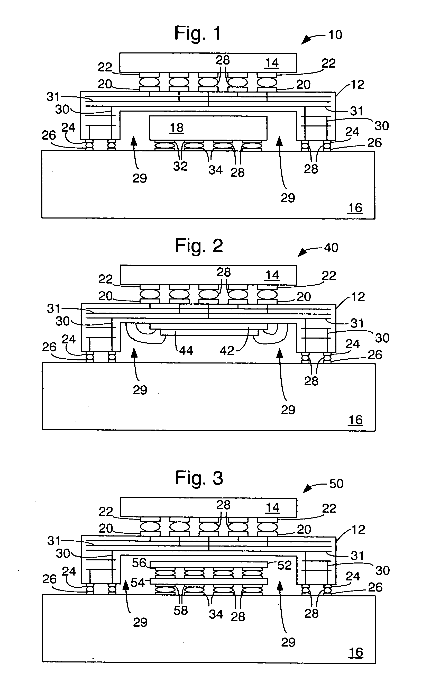 Stack package for high density integrated circuits