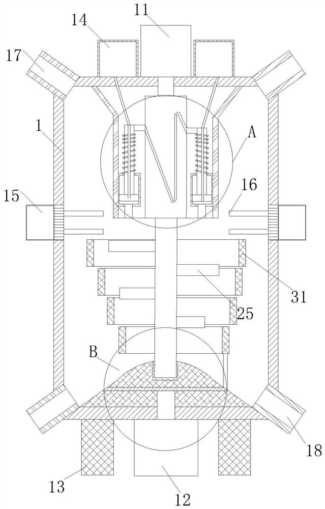 Biomass extraction ultrasonic purification equipment