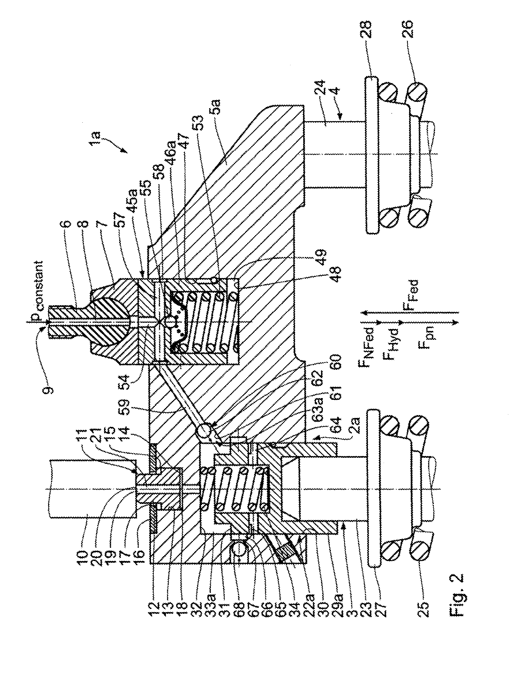 Internal Combustion Engine Having an Engine Brake Device