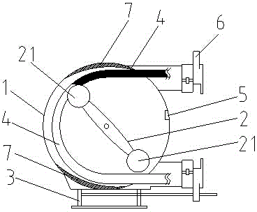 Flexible pipe pump