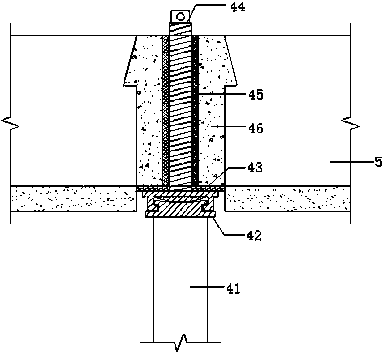 A method of building deflection correction and reinforcement based on anchor static pressure pile sealing technology