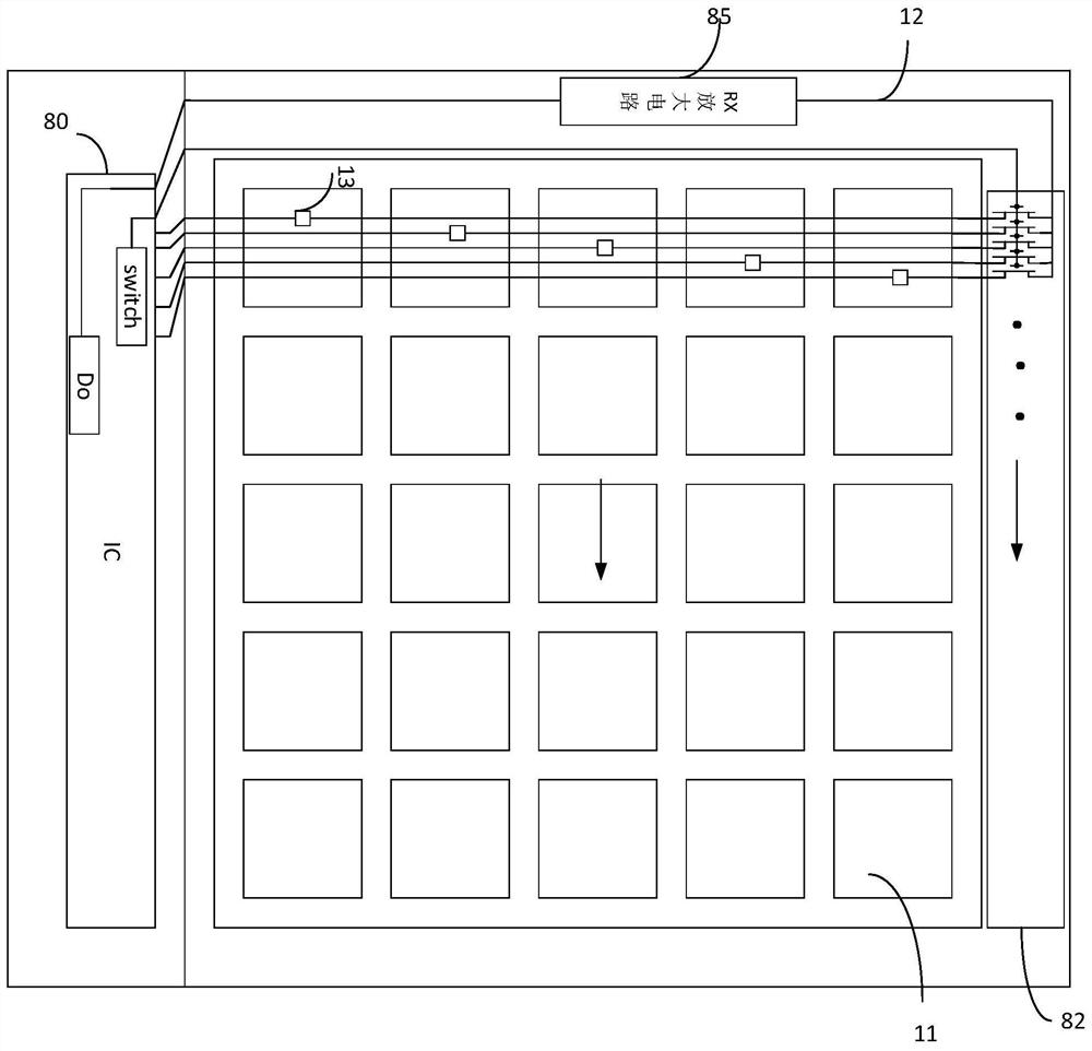 Touch display drive circuit, touch display and electronic device