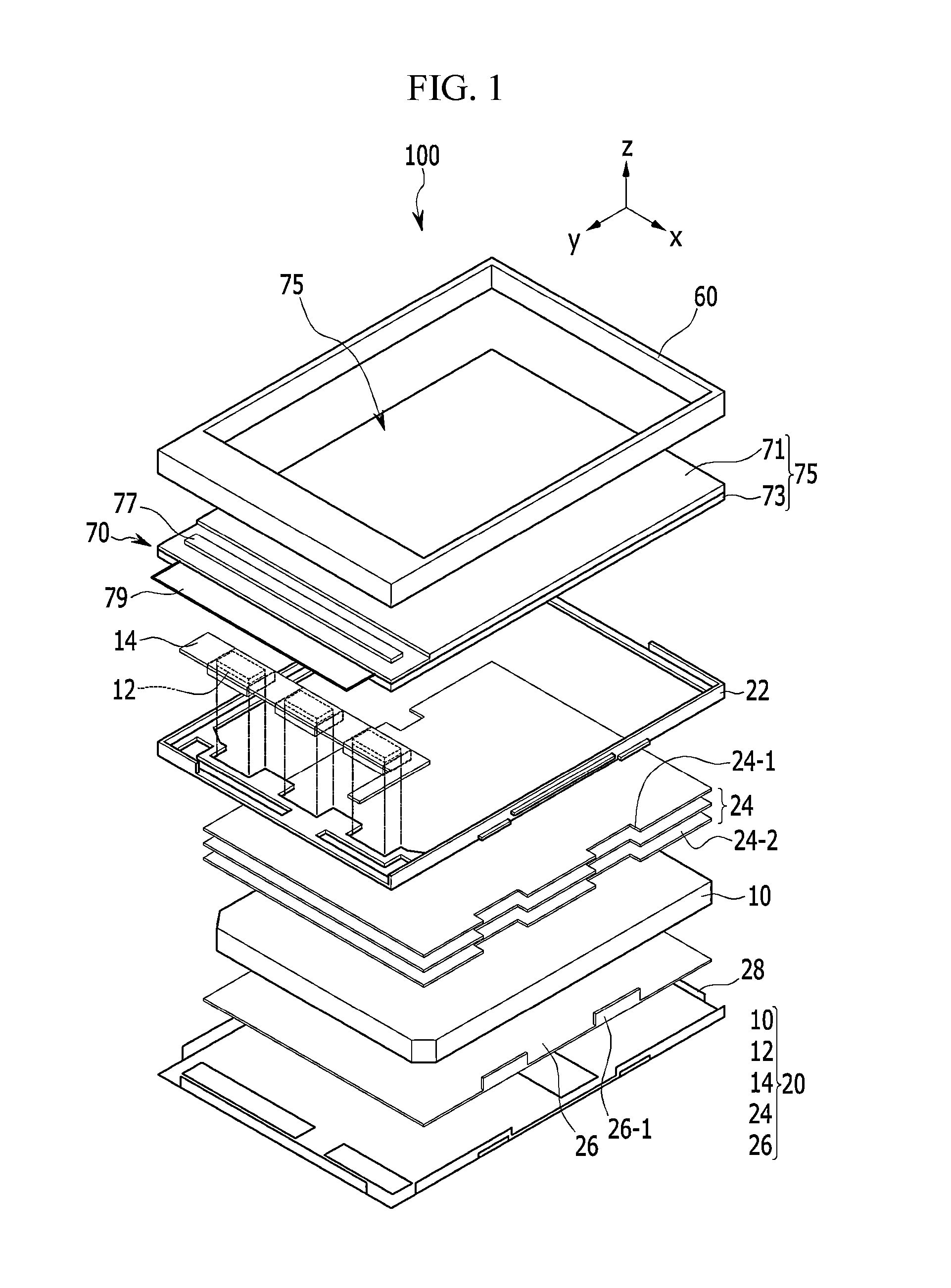 Optical sheet guide member, and backlight unit having the optical sheet guide member