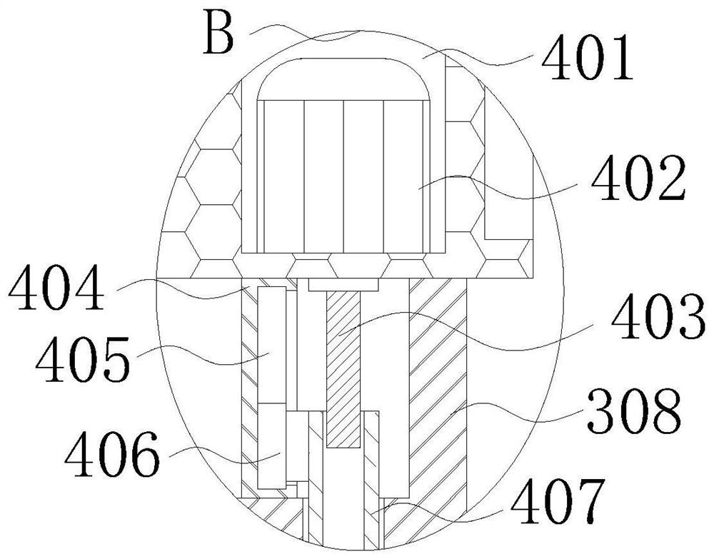 Tunnel safety monitoring support based on optical fiber sensing and installation method