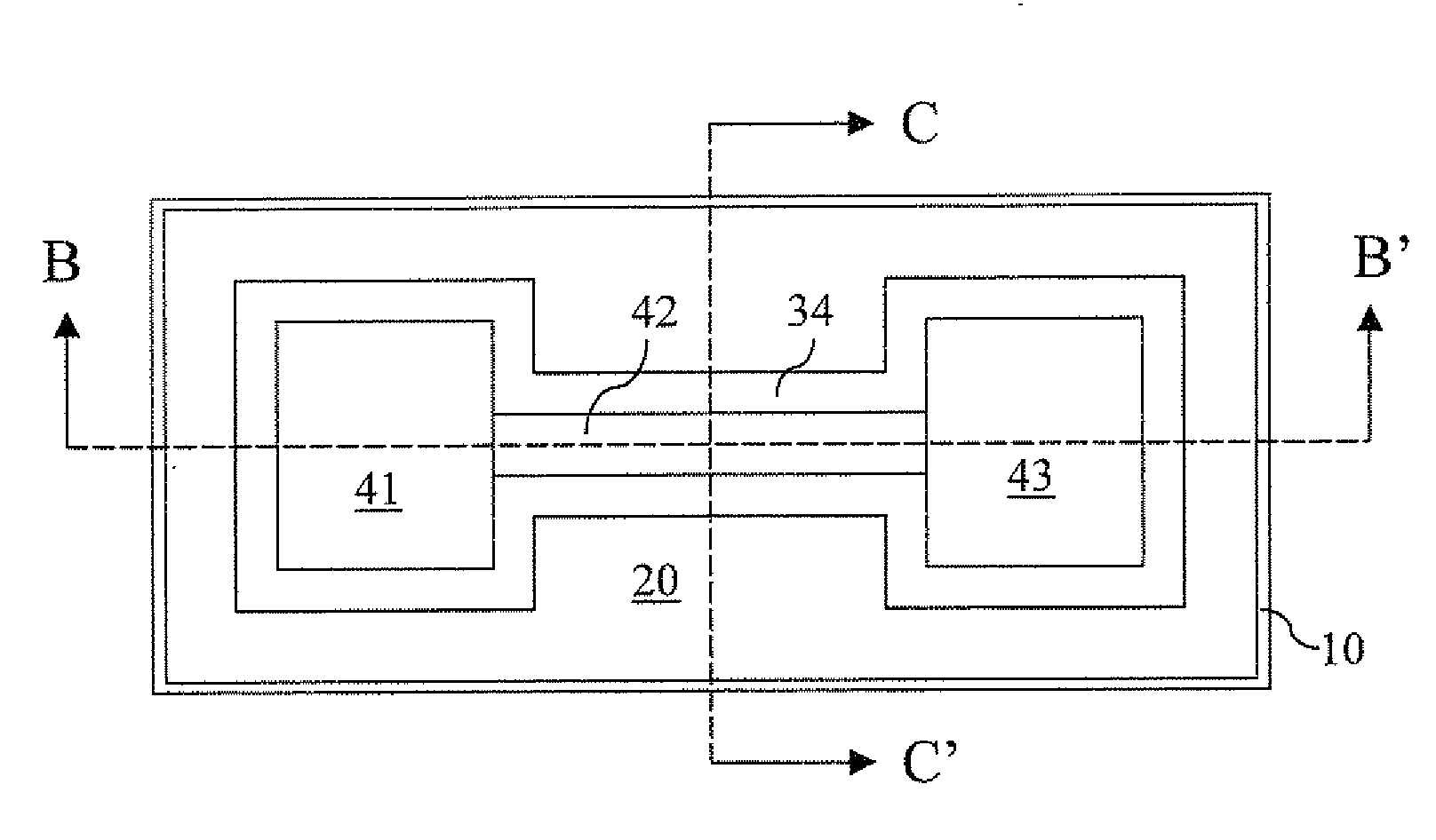 Electrical fuse having a cavity thereupon
