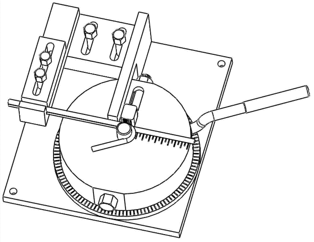 Cable bending and molding device
