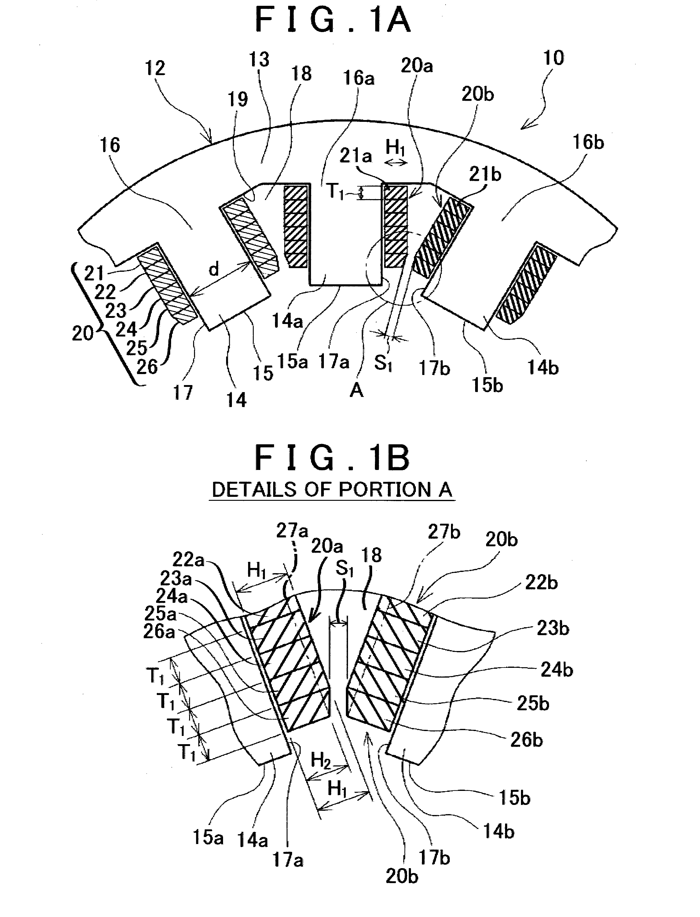 Stator for rotary electric motor