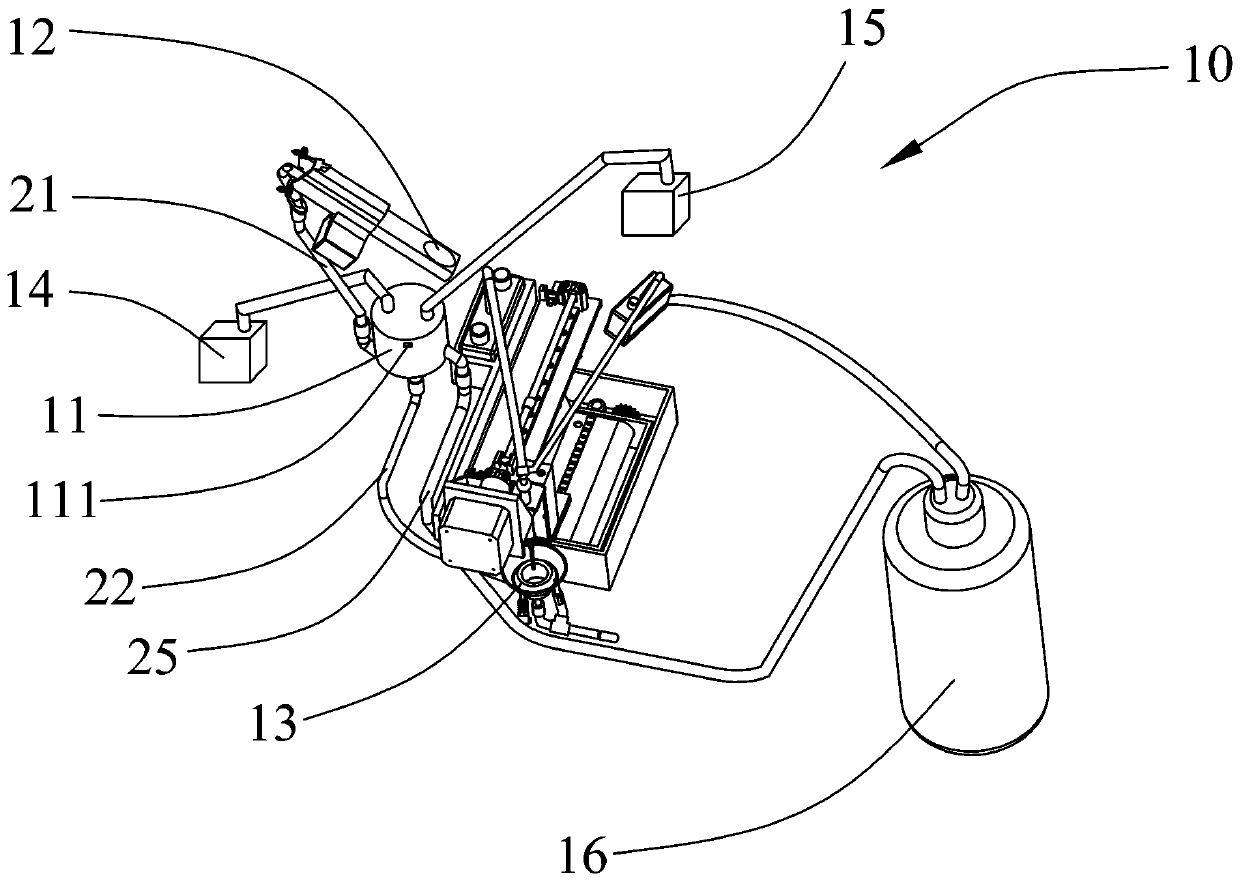 Urine conveying device