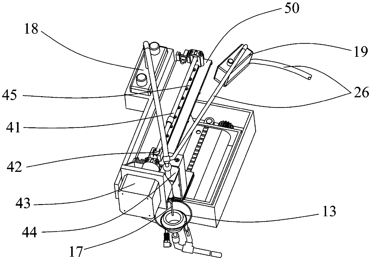 Urine conveying device