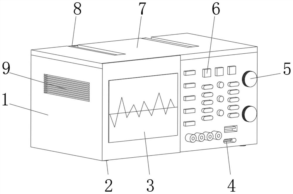 Oscilloscope for electronic engineering measurement