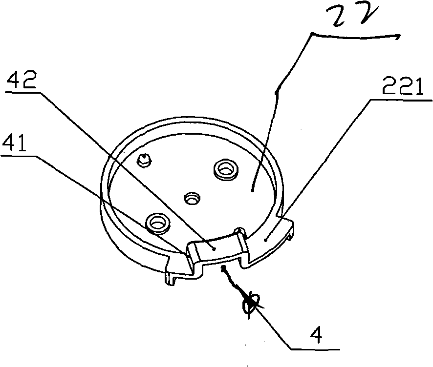 Positioning method and structure of cooker lid