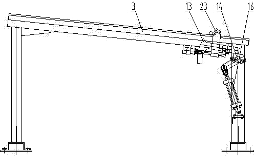 Airtight testing device of steel pipe