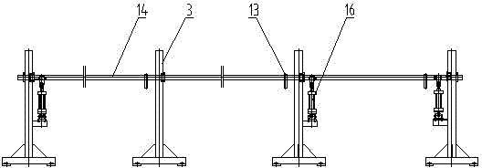 Airtight testing device of steel pipe