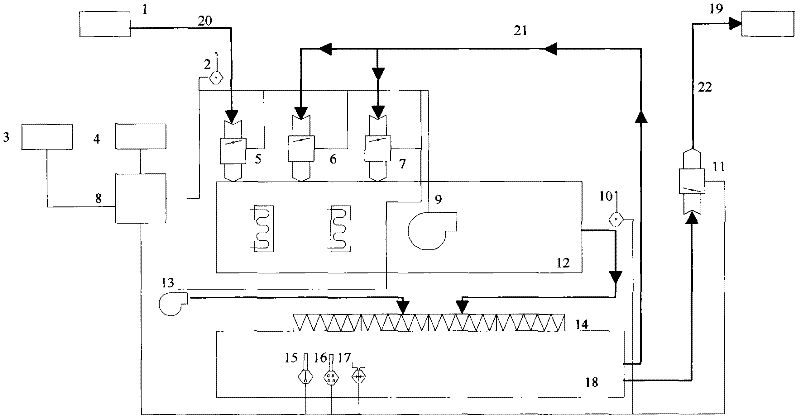 Clean purification air-conditioning control method for operating room and application system thereof