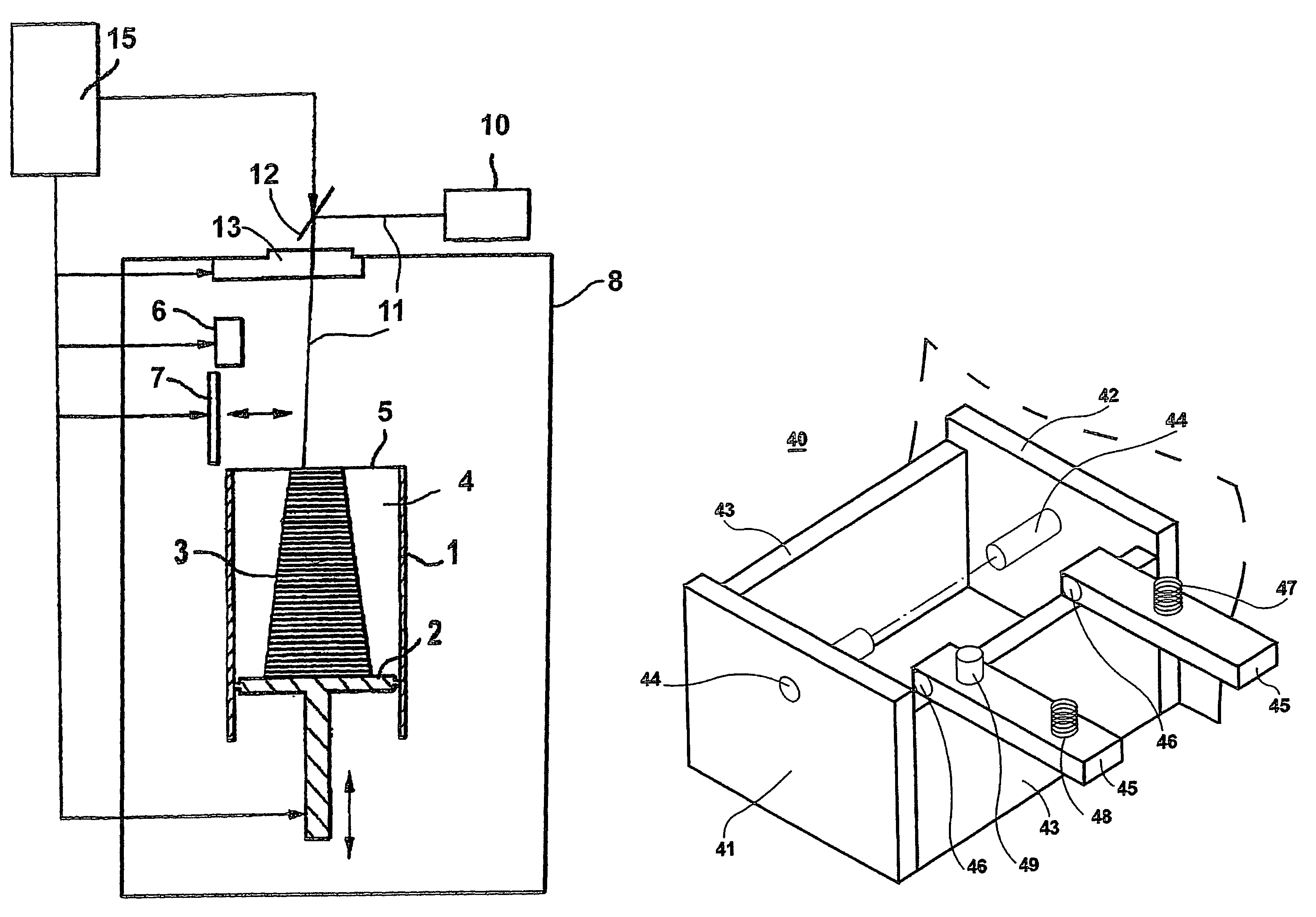 Apparatus for manufacturing a three-dimensional object layer by layer