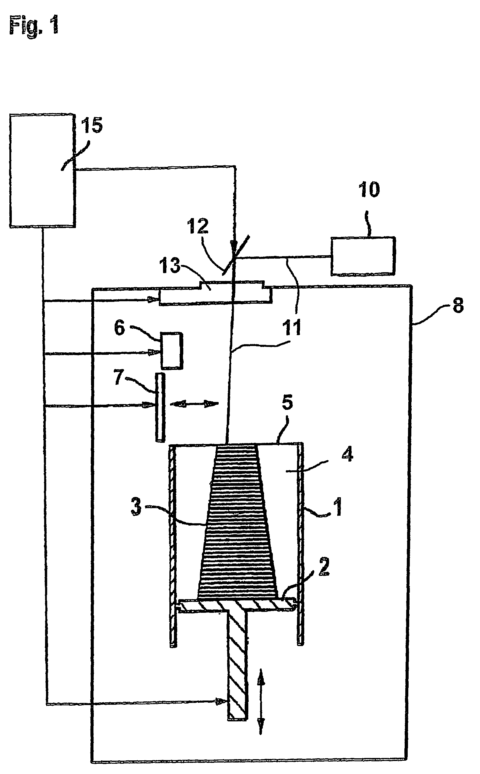 Apparatus for manufacturing a three-dimensional object layer by layer