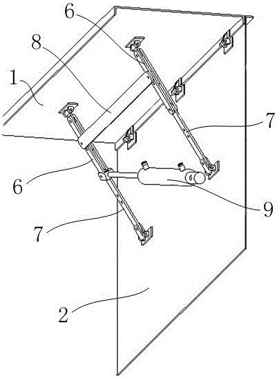 Anti-riot box for display cabinet and its realization method