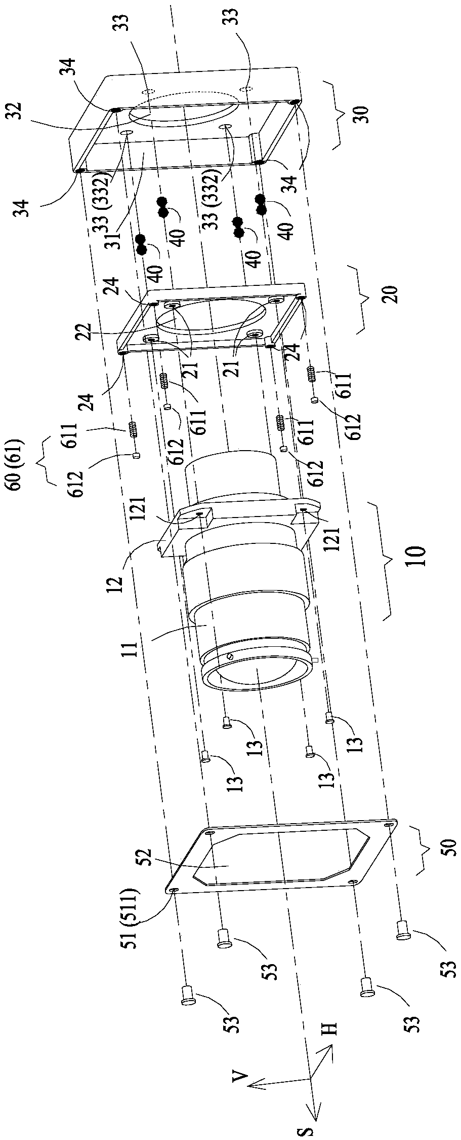 Lens module and optical device