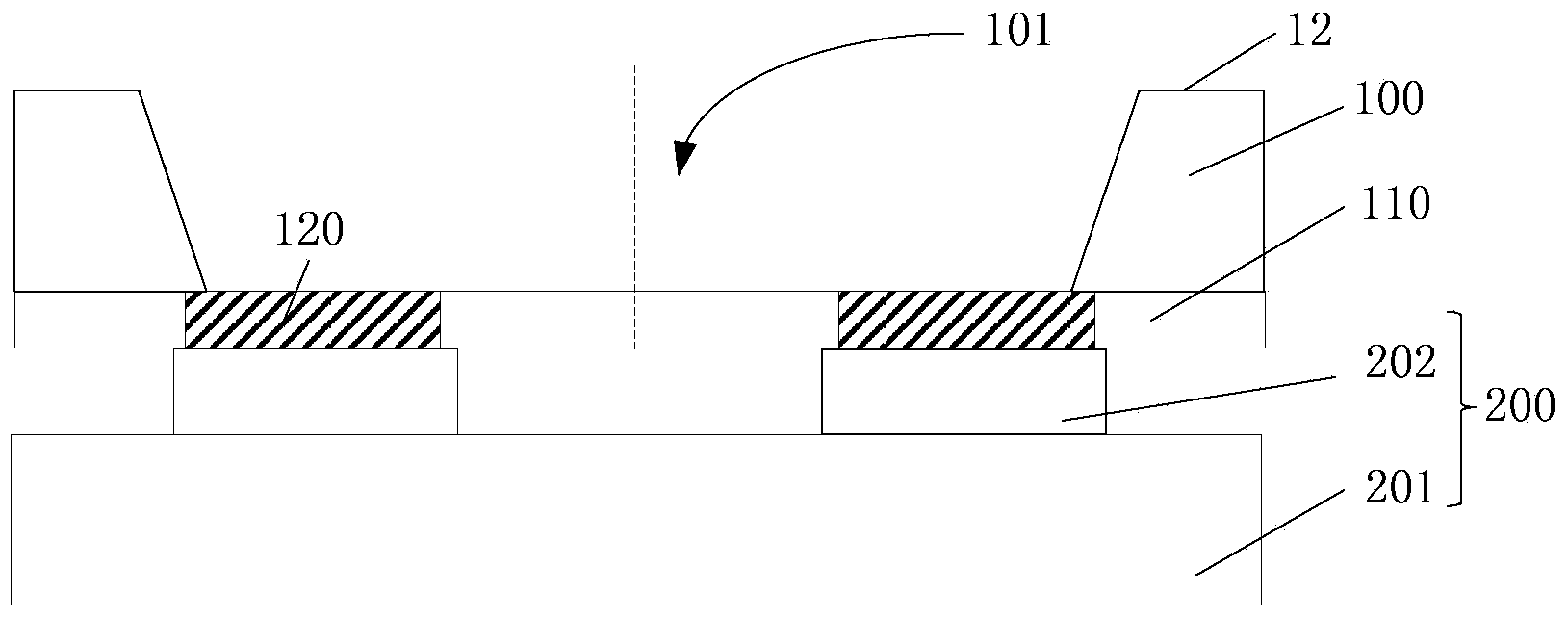 Chip packaging method and packaging structure