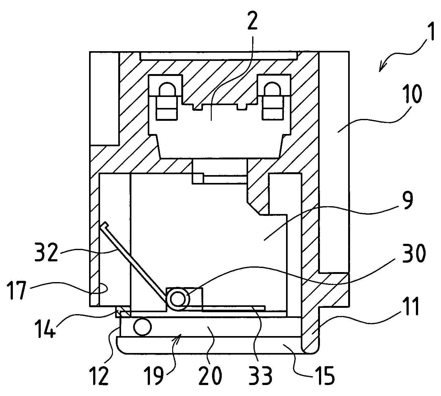 Optical transmission device and electronic apparatus