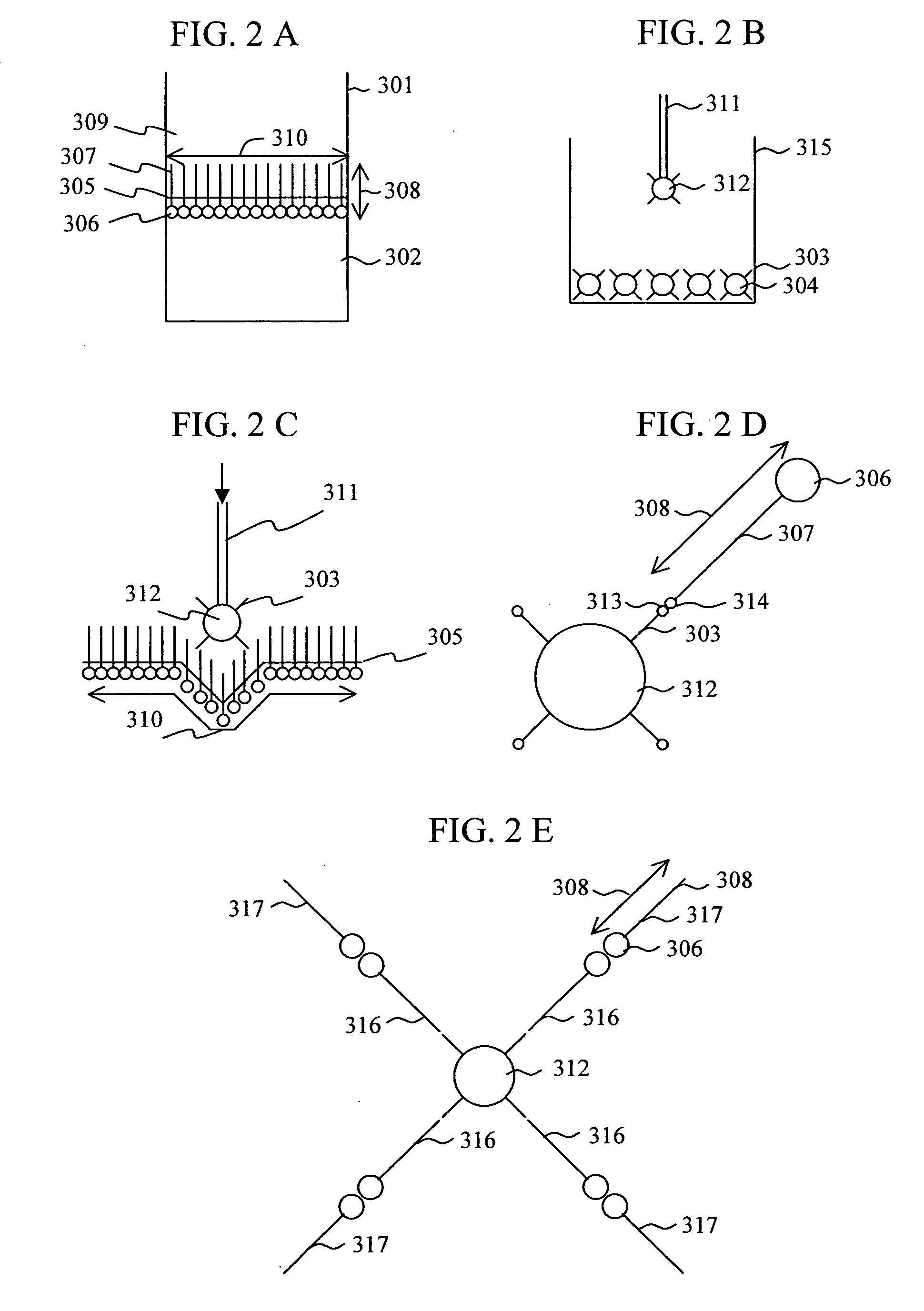 Beads with immobilized amphiphilic molecules, method of fabrication thereof, and method of arraying beads for capillary beads-array